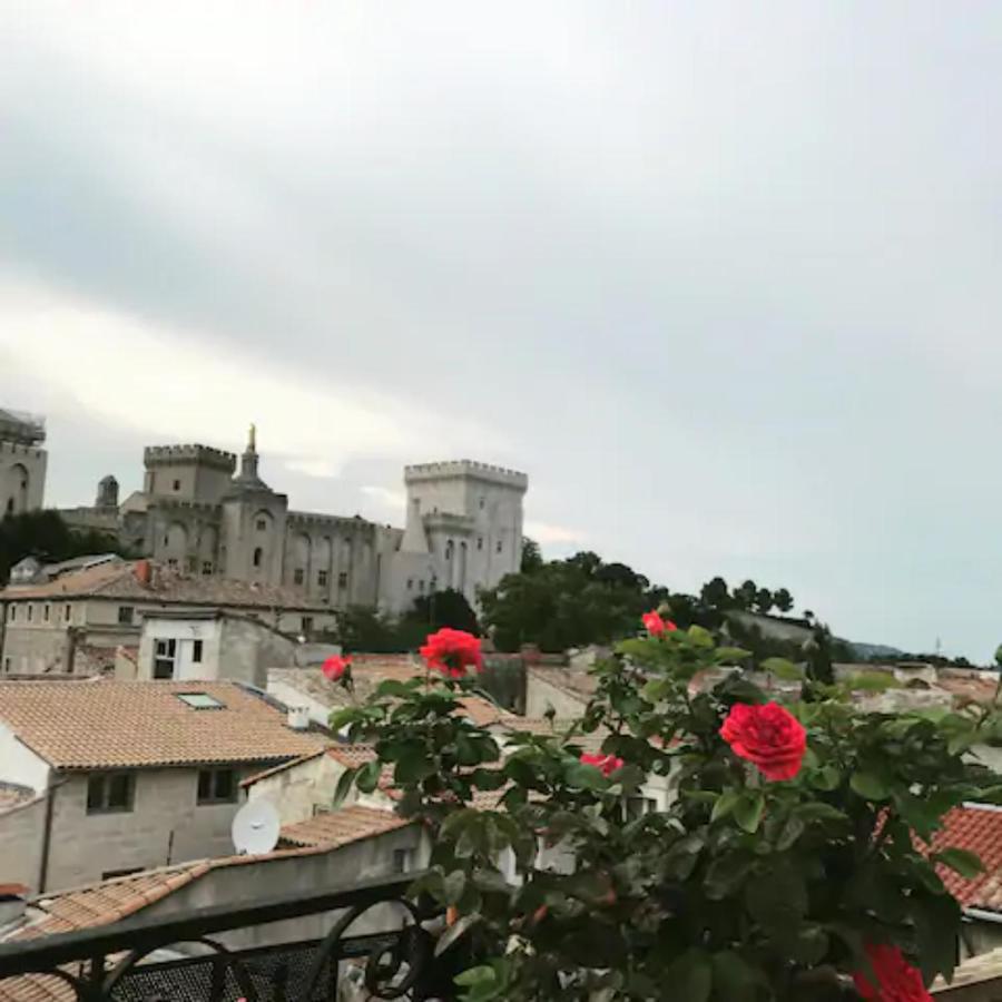 Magnifique Appartement De Charme Avec Vue Sur Le Palais Des Papes A Avignon Wifi Gratuit Kültér fotó