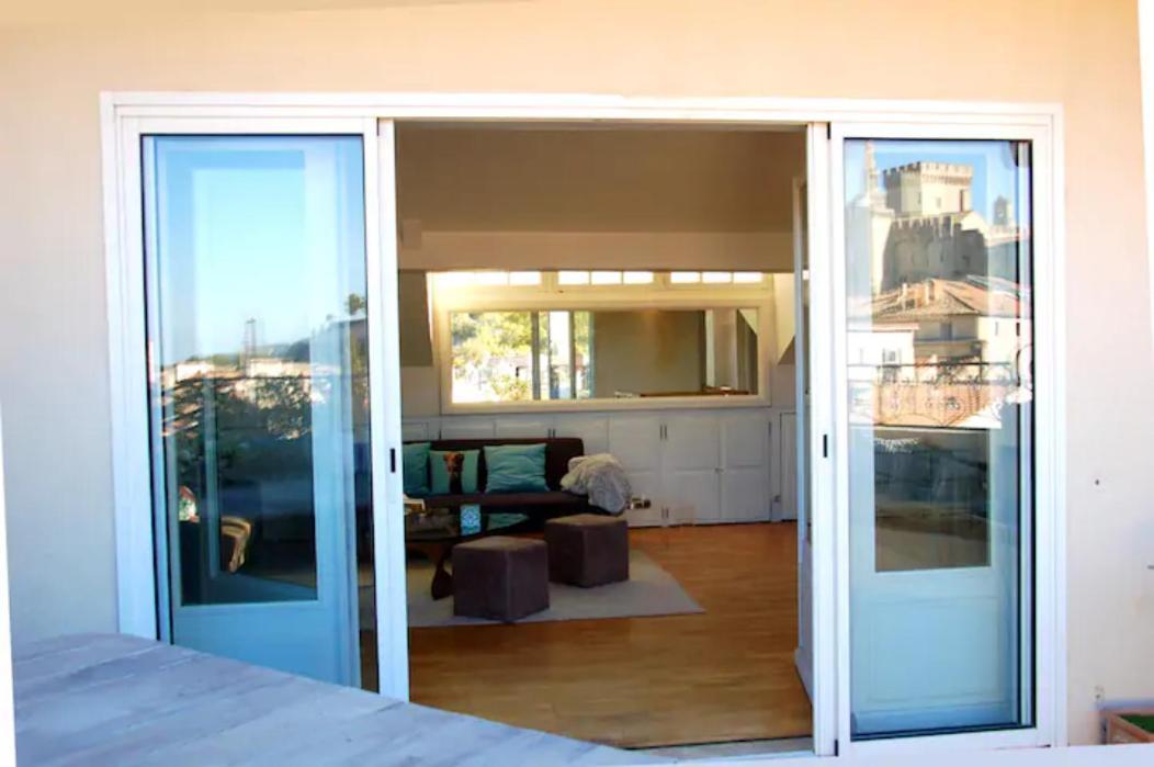 Magnifique Appartement De Charme Avec Vue Sur Le Palais Des Papes A Avignon Wifi Gratuit Kültér fotó